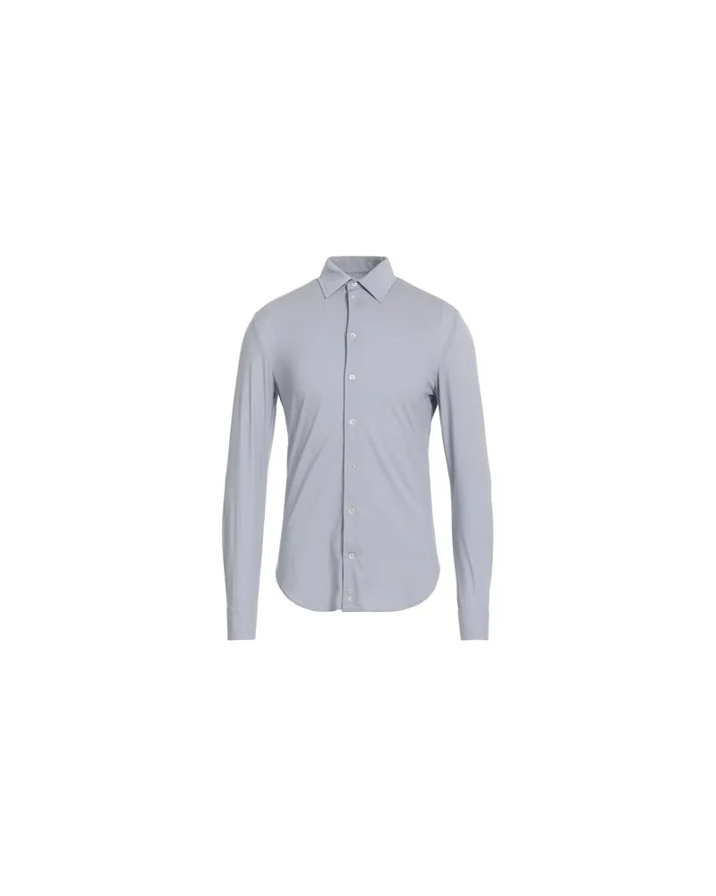 Emporio Armani TOPS - Hemdenauf YOOX.COM Himmelblau