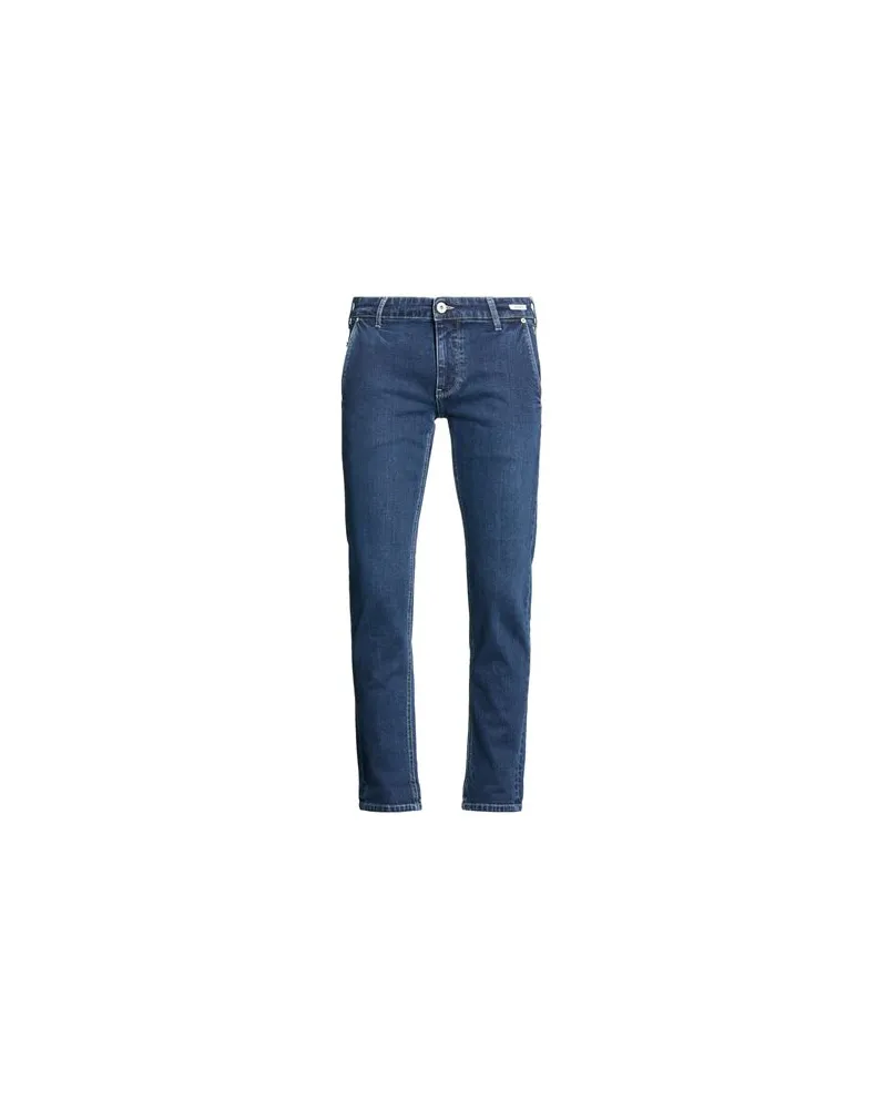 UNIFORM HOSEN & RÖCKE - Jeanshosenauf YOOX.COM Blau