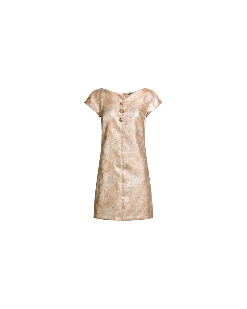 Luisa Spagnoli KLEIDER - Mini-Kleiderauf YOOX.COM Gold