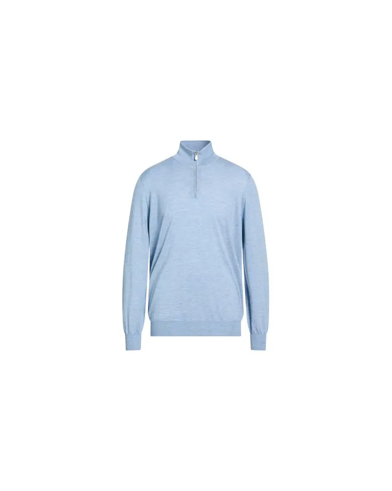 Brunello Cucinelli STRICKWAREN - Rollkragenpulloverauf YOOX.COM Hellblau