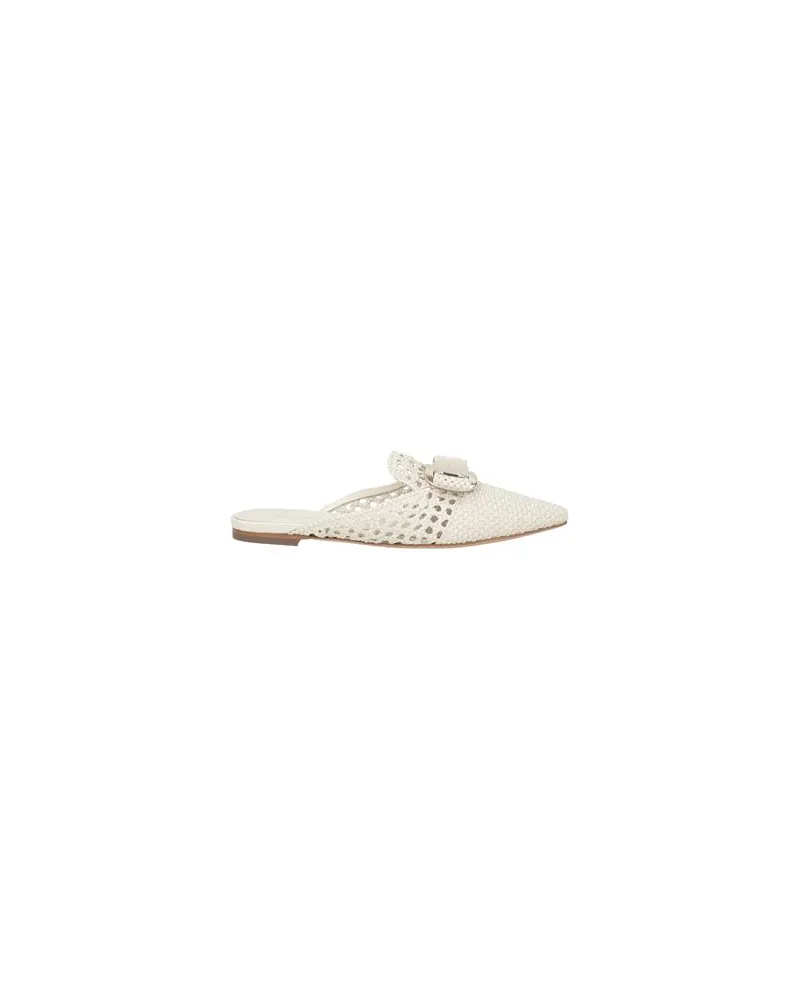 Ferragamo SCHUHE - Mules & Clogsauf YOOX.COM Cremeweiß