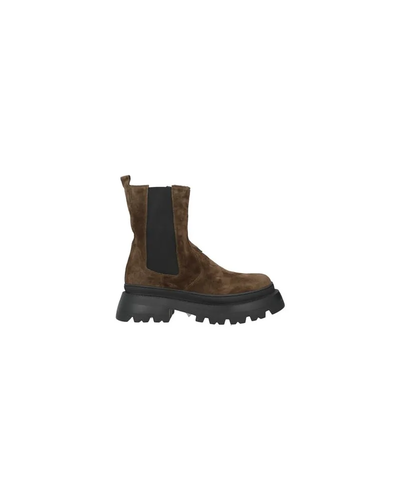 Janet & Janet SCHUHE - Stiefelettenauf YOOX.COM Militärgrün