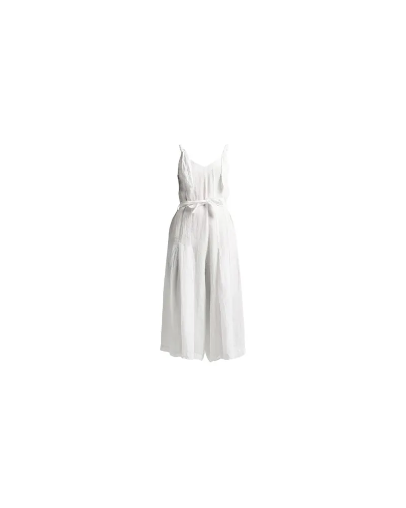 120% Lino OVERALLS - Jumpsuitsauf YOOX.COM Weiß