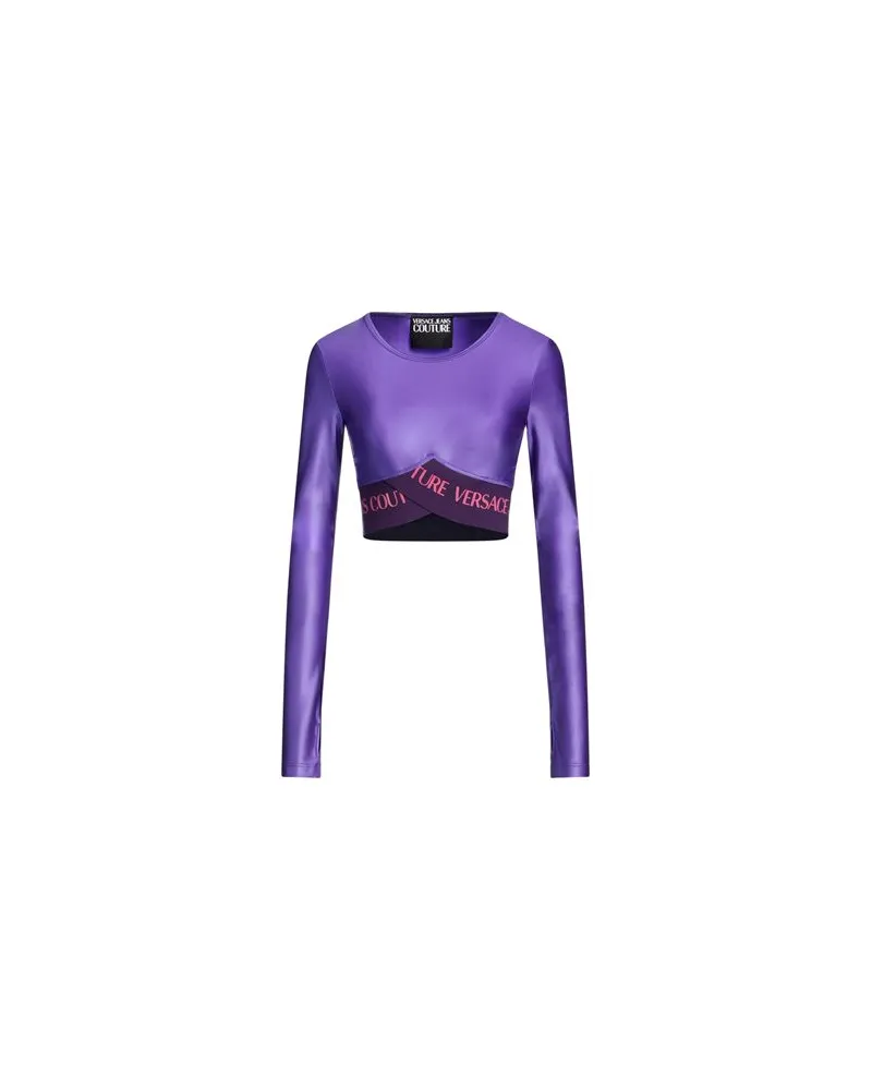 Versace Jeans TOPS - Topsauf YOOX.COM Violett