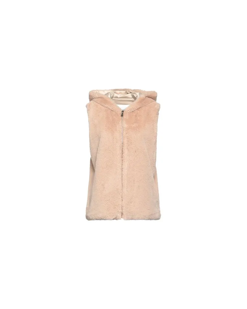AVA ADORE JACKEN & MÄNTEL - Shearling- & Kunstfellauf YOOX.COM Hellrosa