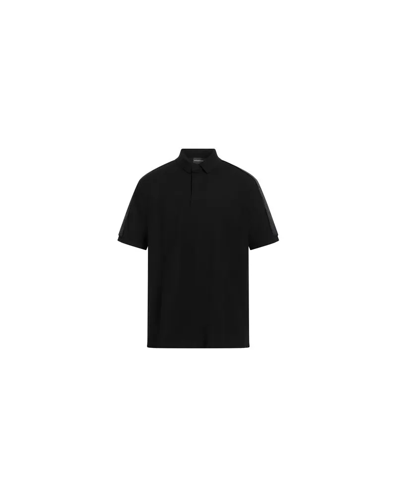 Emporio Armani TOPS - Poloshirtsauf YOOX.COM Schwarz
