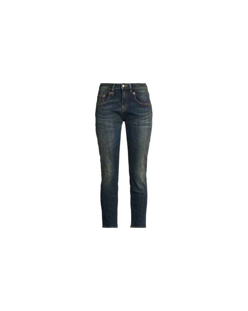 R13 HOSEN & RÖCKE - Jeanshosenauf YOOX.COM Blau