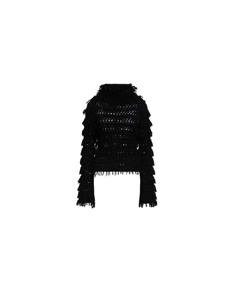 Blumarine STRICKWAREN - Rollkragenpulloverauf YOOX.COM Schwarz