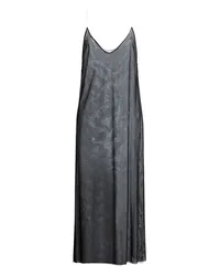 FISICO-Cristina Ferrari Maxi-Kleid Schwarz