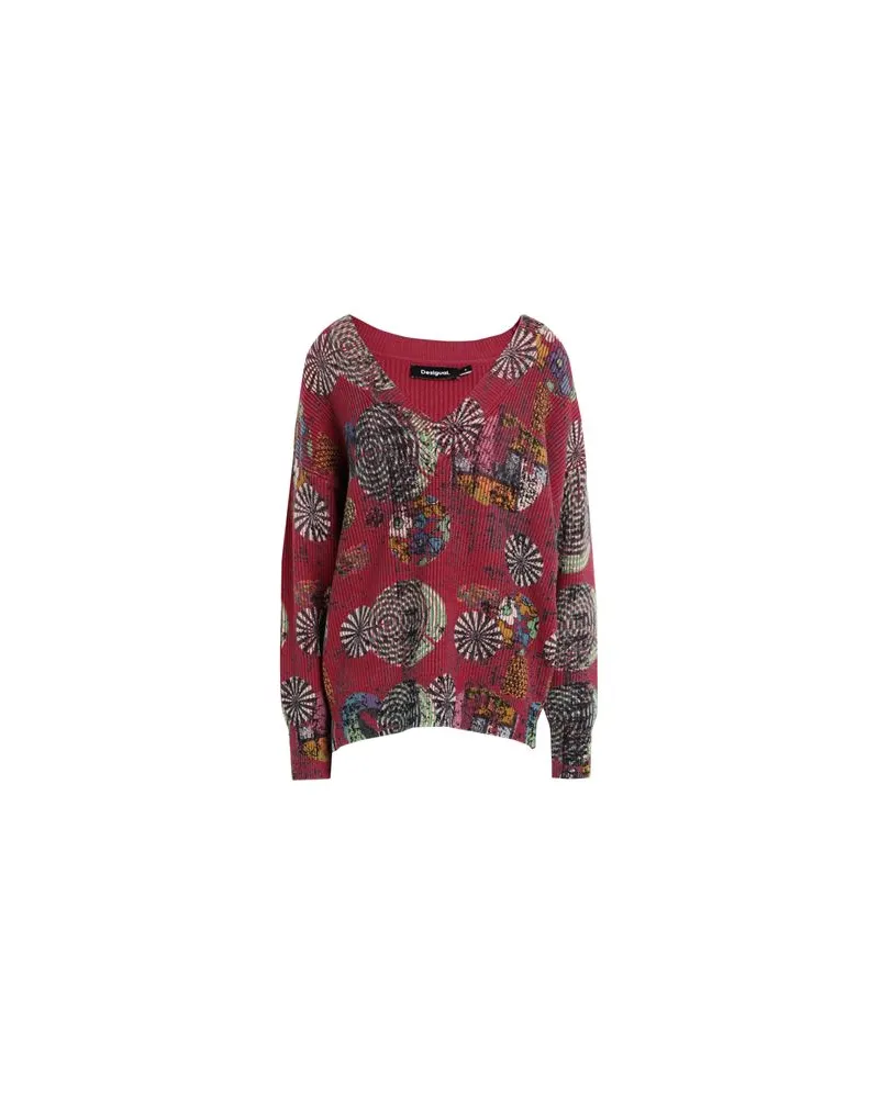 Desigual STRICKWAREN - Pulloverauf YOOX.COM Purpur