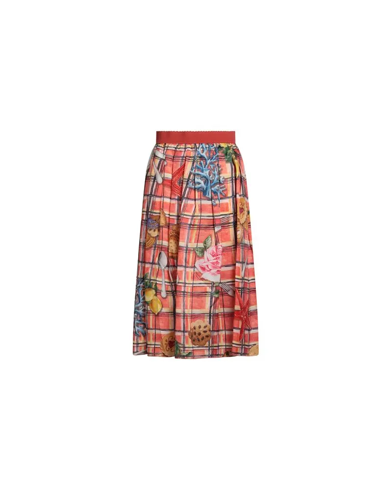 Dolce & Gabbana HOSEN & RÖCKE - Midi-Röckeauf YOOX.COM Koralle