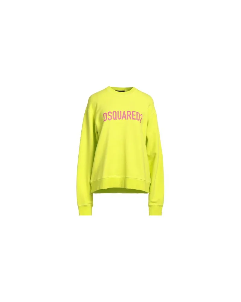 Dsquared2 TOPS - Sweatshirtsauf YOOX.COM Limettengrün