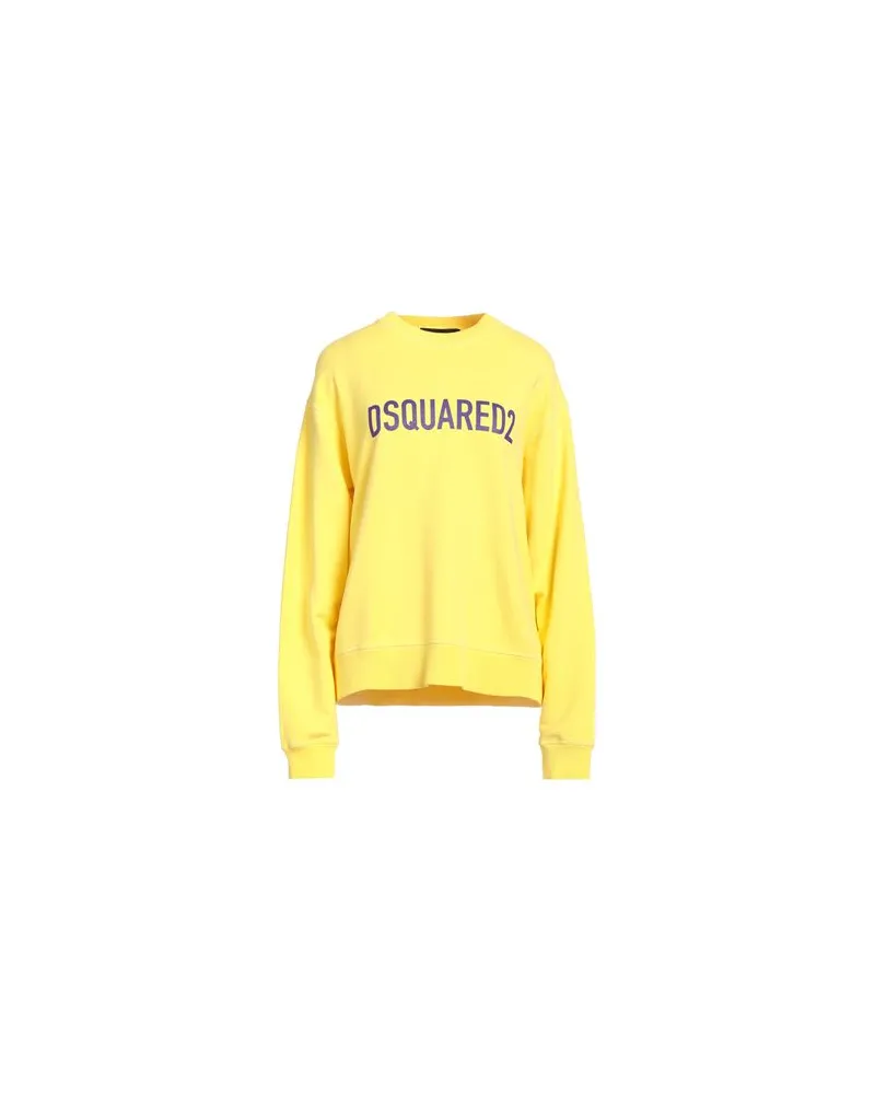 Dsquared2 TOPS - Sweatshirtsauf YOOX.COM Gelb