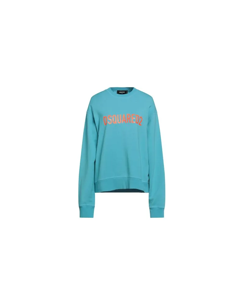 Dsquared2 TOPS - Sweatshirtsauf YOOX.COM Azurblau