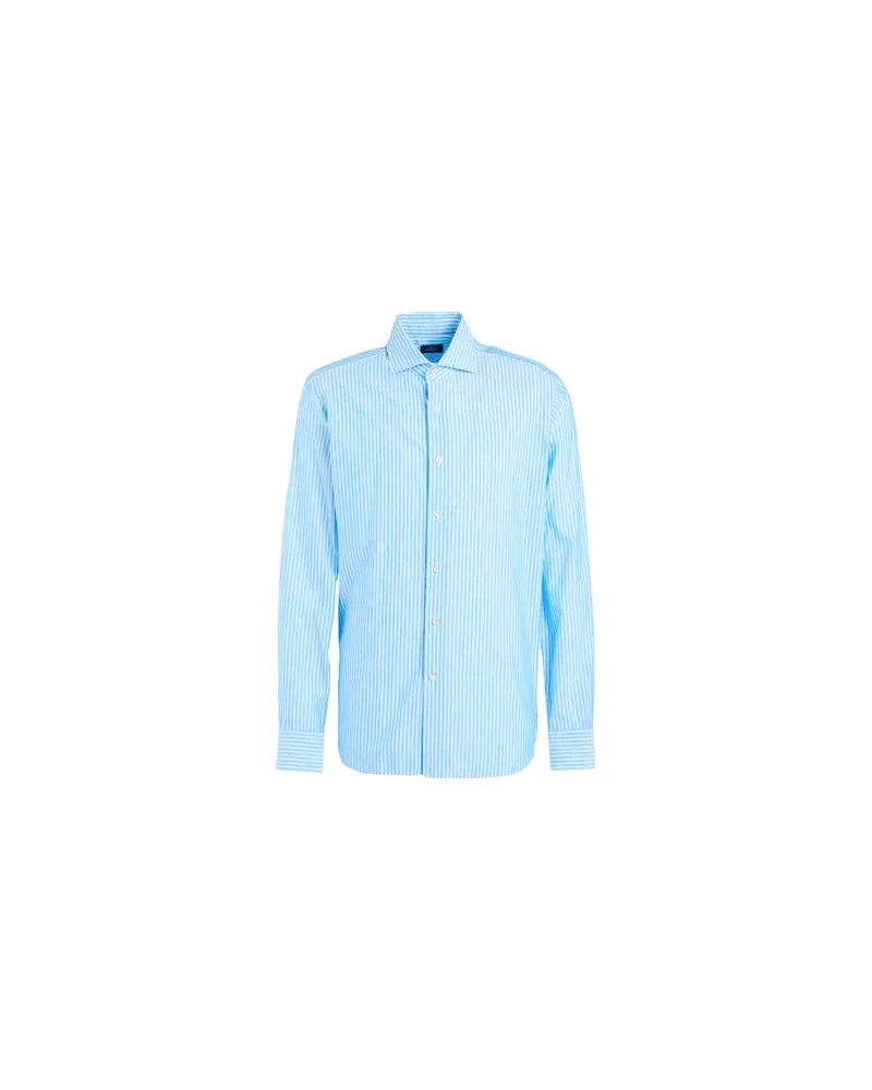 Alessandro Gherardi TOPS - Hemdenauf YOOX.COM Azurblau
