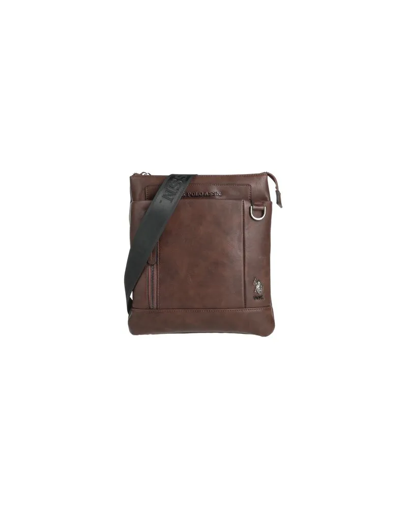 U.S. Polo Assn.  TASCHEN - Schultertaschenauf YOOX.COM Dunkelbraun