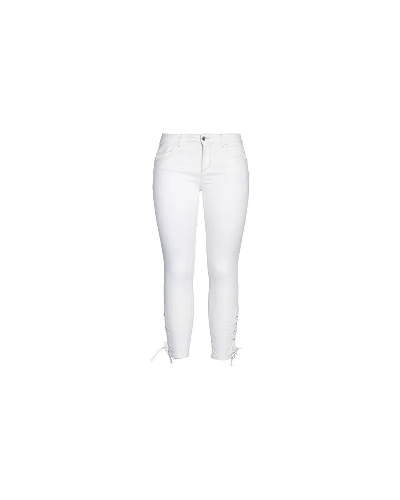 Liu Jo HOSEN & RÖCKE - Jeanshosenauf YOOX.COM Weiß