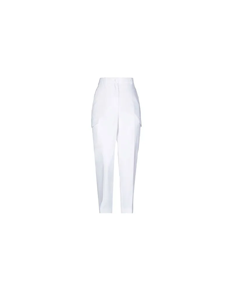 Moschino HOSEN & RÖCKE - Hosenauf YOOX.COM Weiß