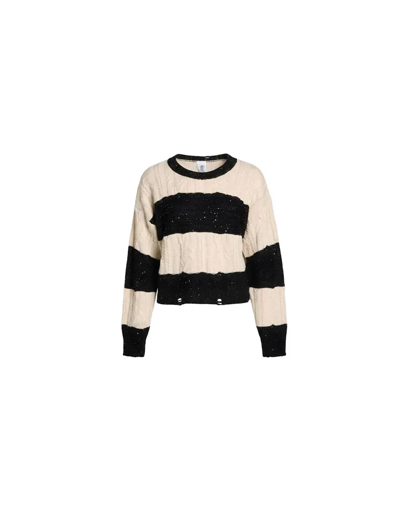 Le Volière STRICKWAREN - Pulloverauf YOOX.COM Schwarz