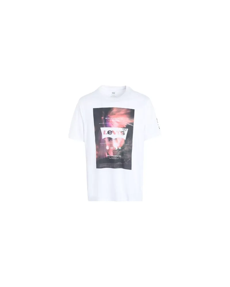 Levi's GRAPHIC TEES  - TOPS - T-shirtsauf YOOX.COM Weiß