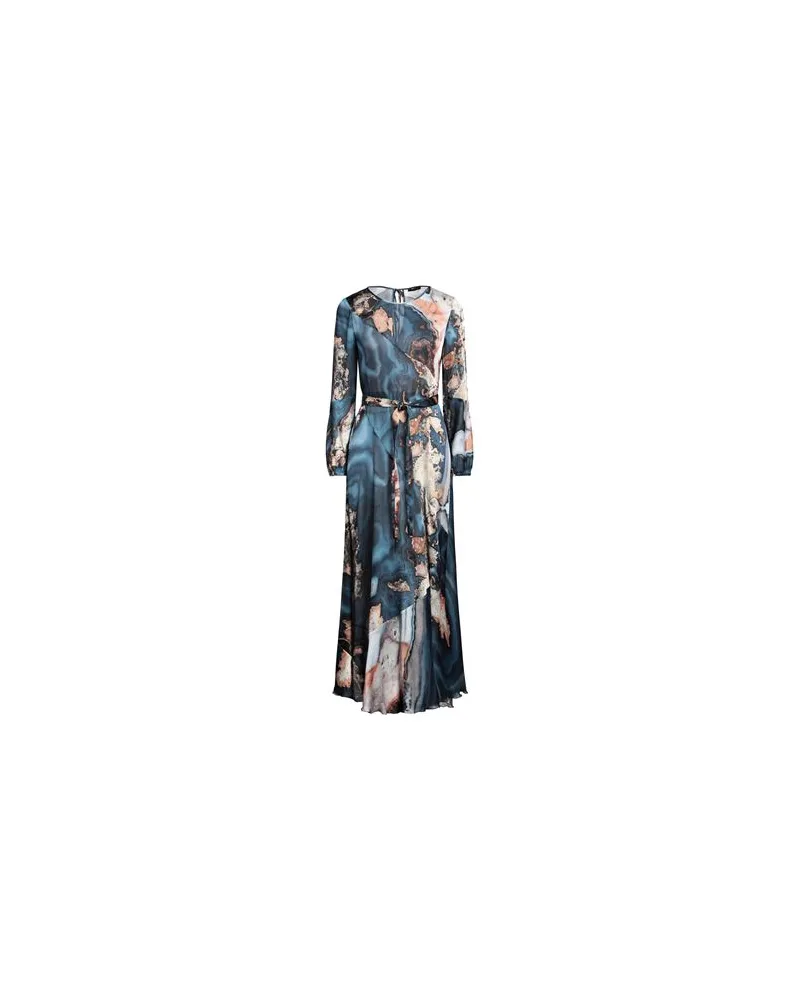 HIGH KLEIDER - Maxi-Kleiderauf YOOX.COM Taubenblau