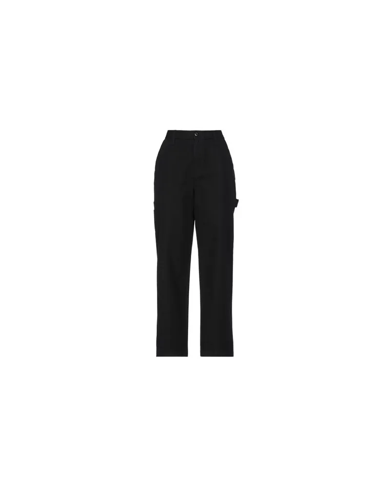 Vans WM GROUND WORK PANT  - HOSEN & RÖCKE - Hosenauf YOOX.COM Schwarz