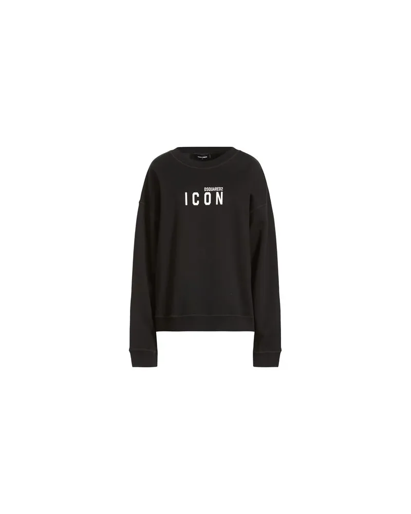 Dsquared2 TOPS - Sweatshirtsauf YOOX.COM Schwarz