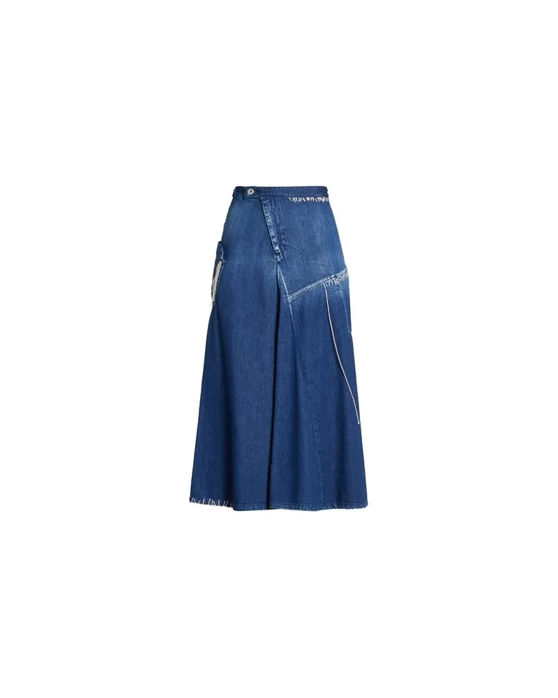 Y'S YOHJI YAMAMOTO HOSEN & RÖCKE - Jeansröckeauf YOOX.COM Blau
