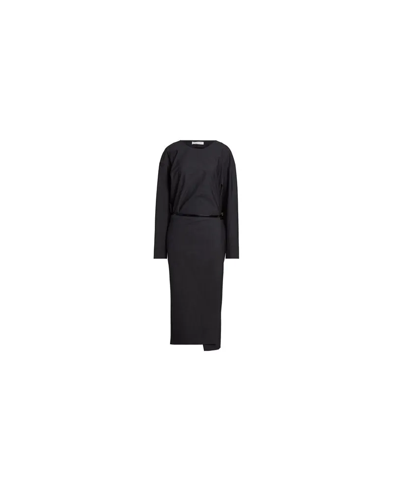 Philosophy Di Lorenzo Serafini KLEIDER - Maxi-Kleiderauf YOOX.COM Braungrau