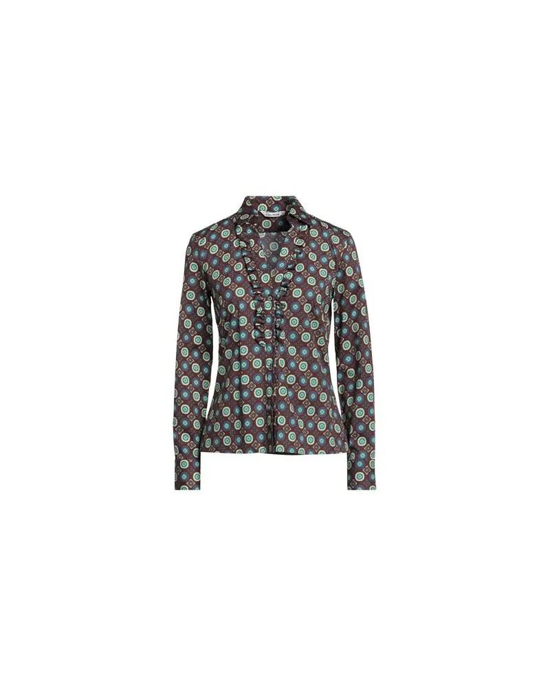 Caliban TOPS - Hemdenauf YOOX.COM Dunkelbraun