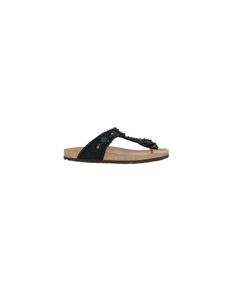 Maliparmi SCHUHE - Zehentrennerauf YOOX.COM Schwarz