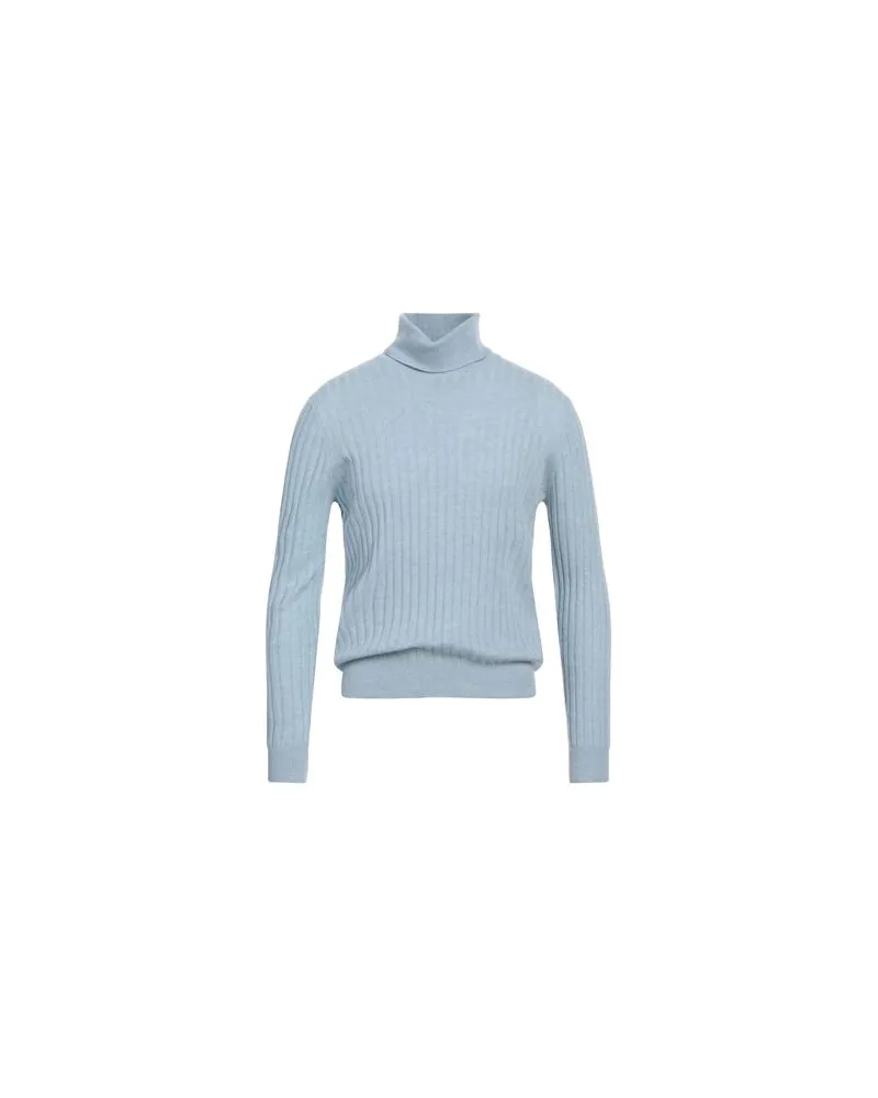 Malo OPTIMUM - STRICKWAREN - Rollkragenpulloverauf YOOX.COM Himmelblau