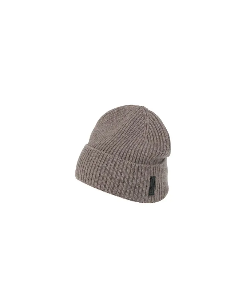 Giorgio Armani ACCESSOIRES - Mützen & Hüteauf YOOX.COM Hellbraun