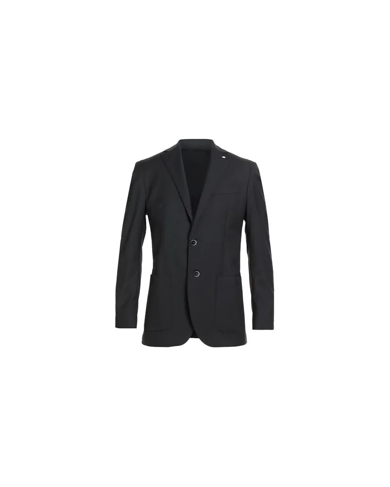 Luigi Bianchi Mantova ANZÜGE und CO-ORDS - Blazersauf YOOX.COM Schwarz