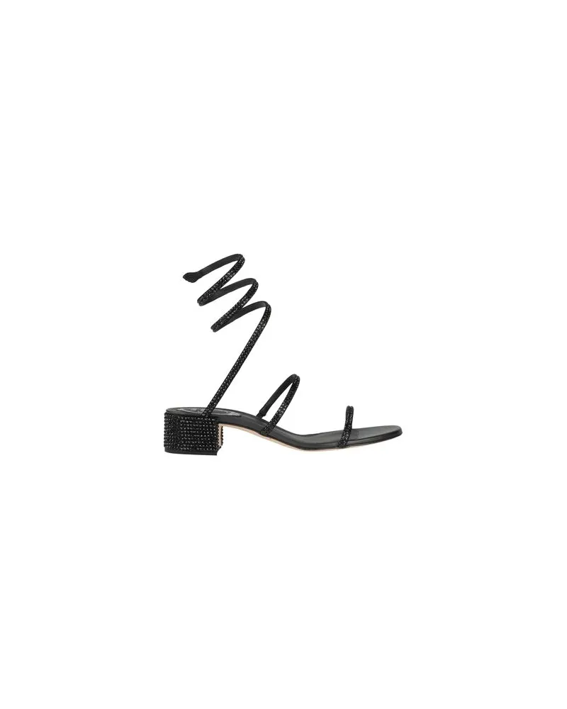 René Caovilla SCHUHE - Sandalenauf YOOX.COM Schwarz