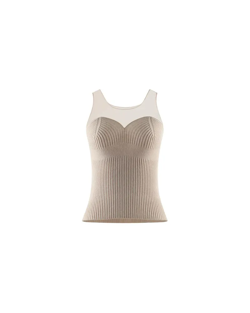 Pinko TOPS - Topsauf YOOX.COM Beige