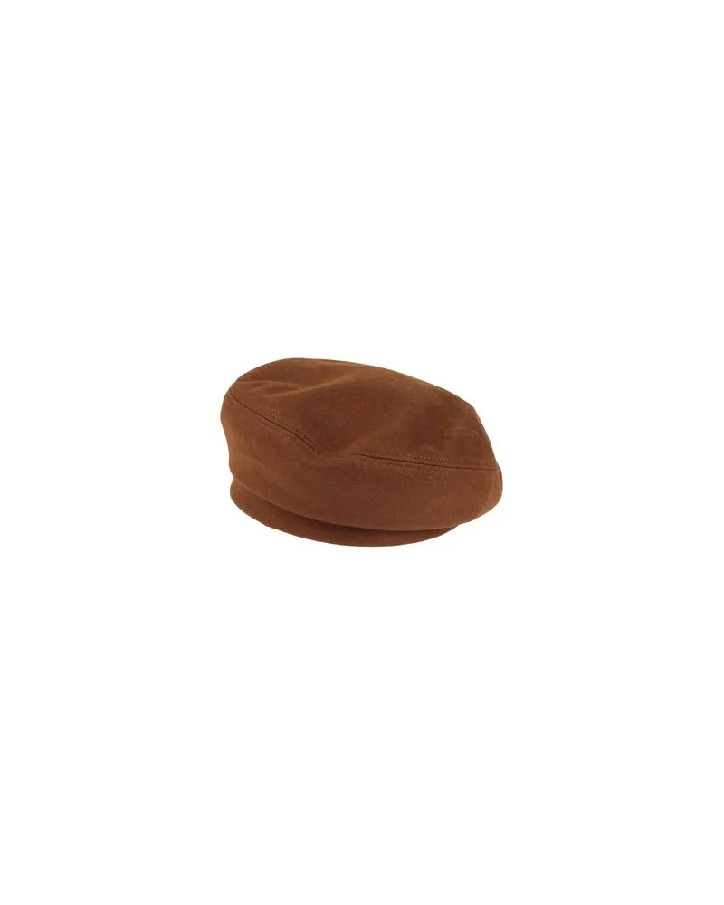Alberta Ferretti ACCESSOIRES - Mützen & Hüteauf YOOX.COM Braun