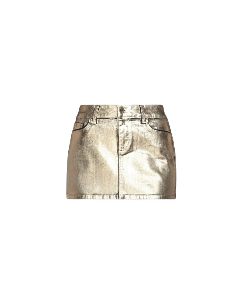 Liu Jo HOSEN & RÖCKE - Jeansröckeauf YOOX.COM Gold