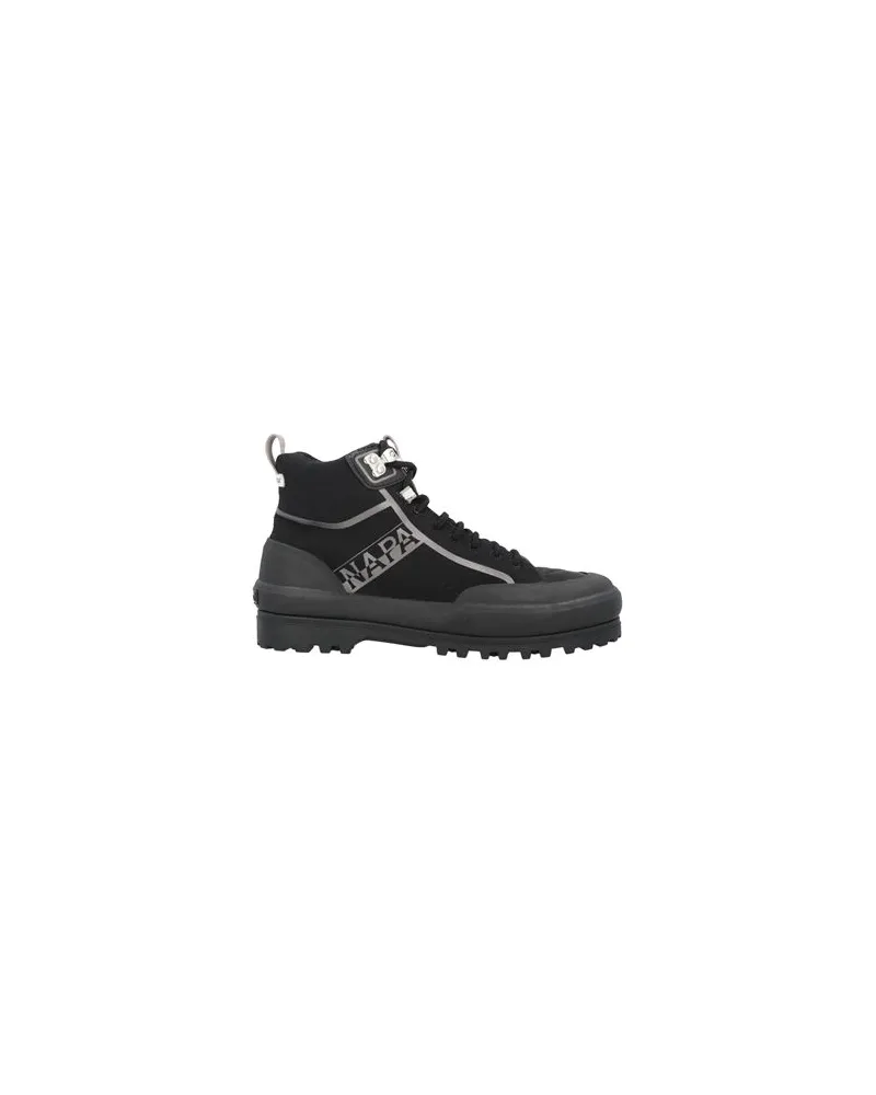 Napapijri X SUPERGA - SCHUHE - Stiefelettenauf YOOX.COM Schwarz