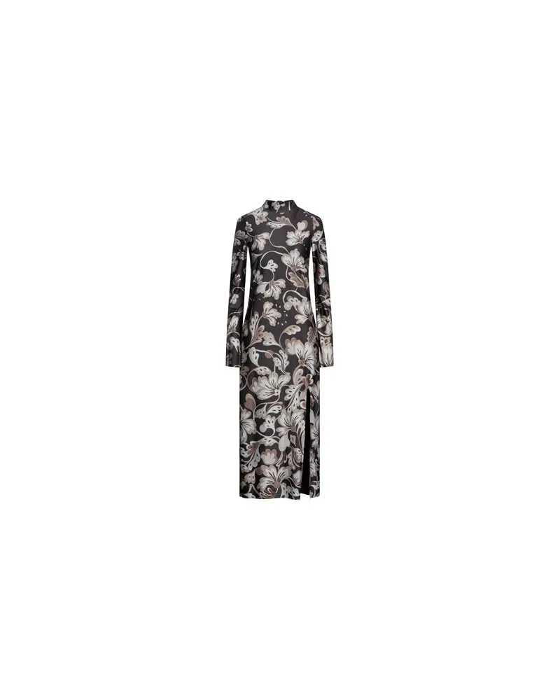 Maliparmi KLEIDER - Maxi-Kleiderauf YOOX.COM Braungrau
