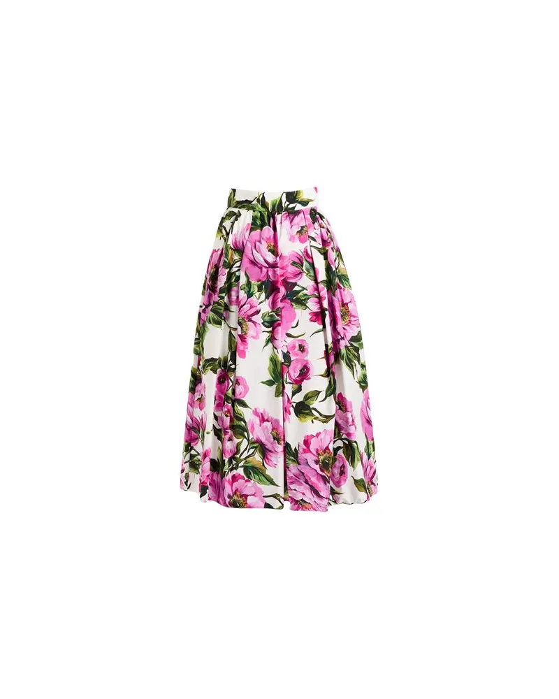 Dolce & Gabbana HOSEN & RÖCKE - Midi-Röckeauf YOOX.COM Magenta