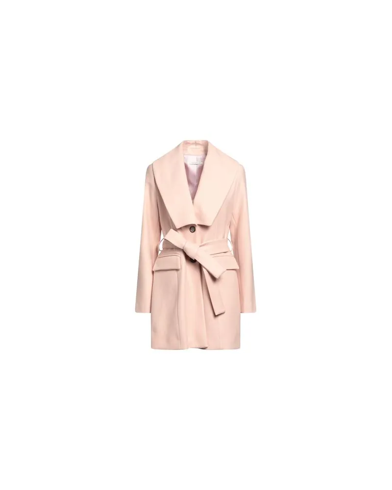 Biancoghiaccio JACKEN & MÄNTEL - Mäntelauf YOOX.COM Hellrosa