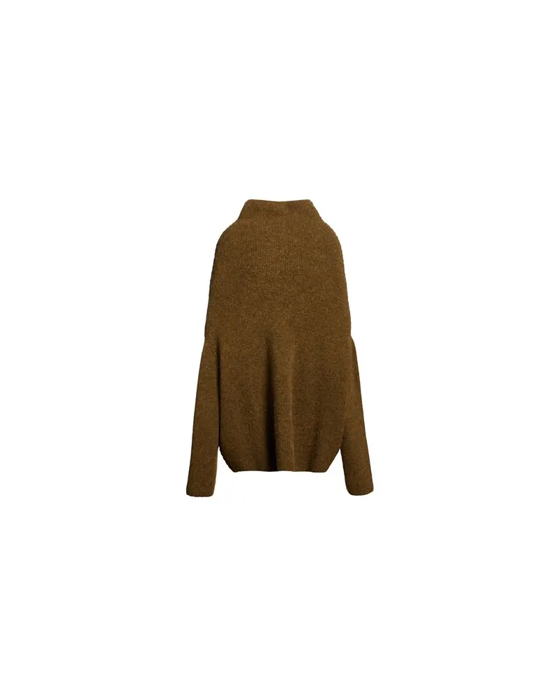 Rick Owens STRICKWAREN - Rollkragenpulloverauf YOOX.COM Khaki