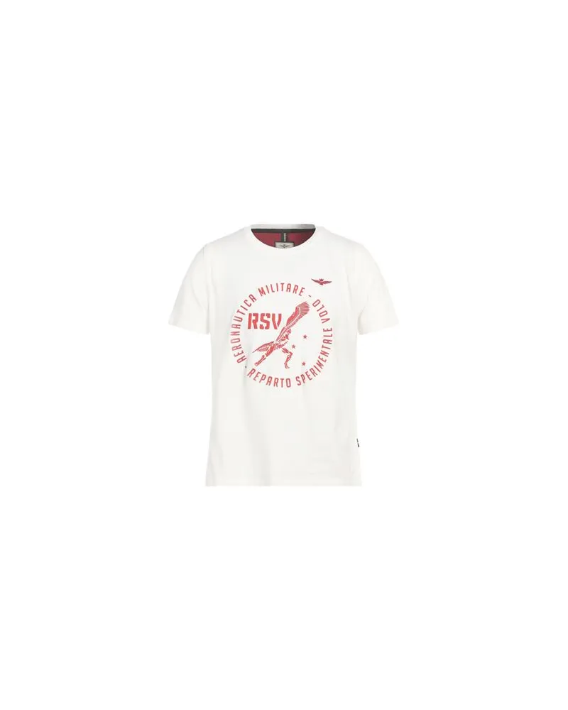 Aeronautica Militare TOPS - T-shirtsauf YOOX.COM Weiß