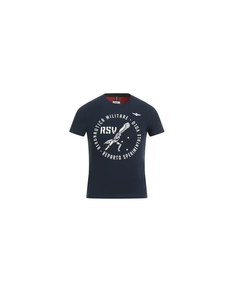 Aeronautica Militare TOPS - T-shirtsauf YOOX.COM Marineblau