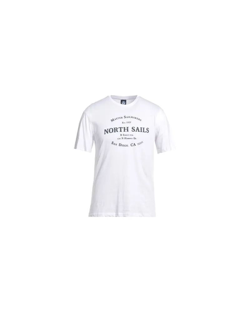 North Sails TOPS - T-shirtsauf YOOX.COM Weiß