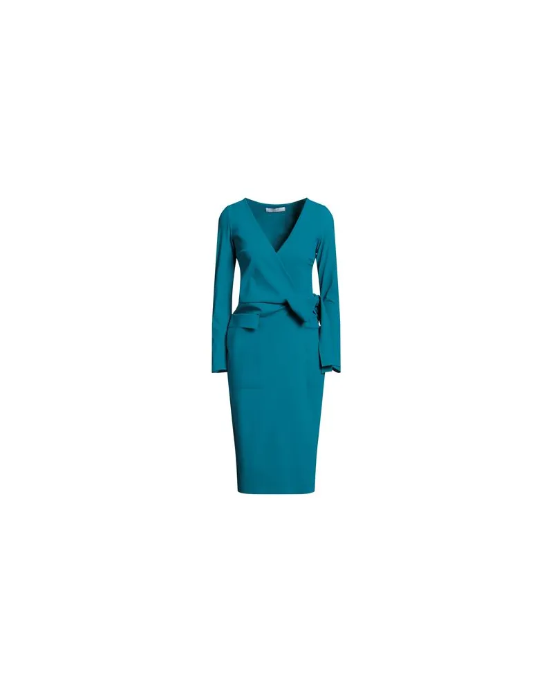 Chiara Boni KLEIDER - Midi-Kleiderauf YOOX.COM Aquamarin