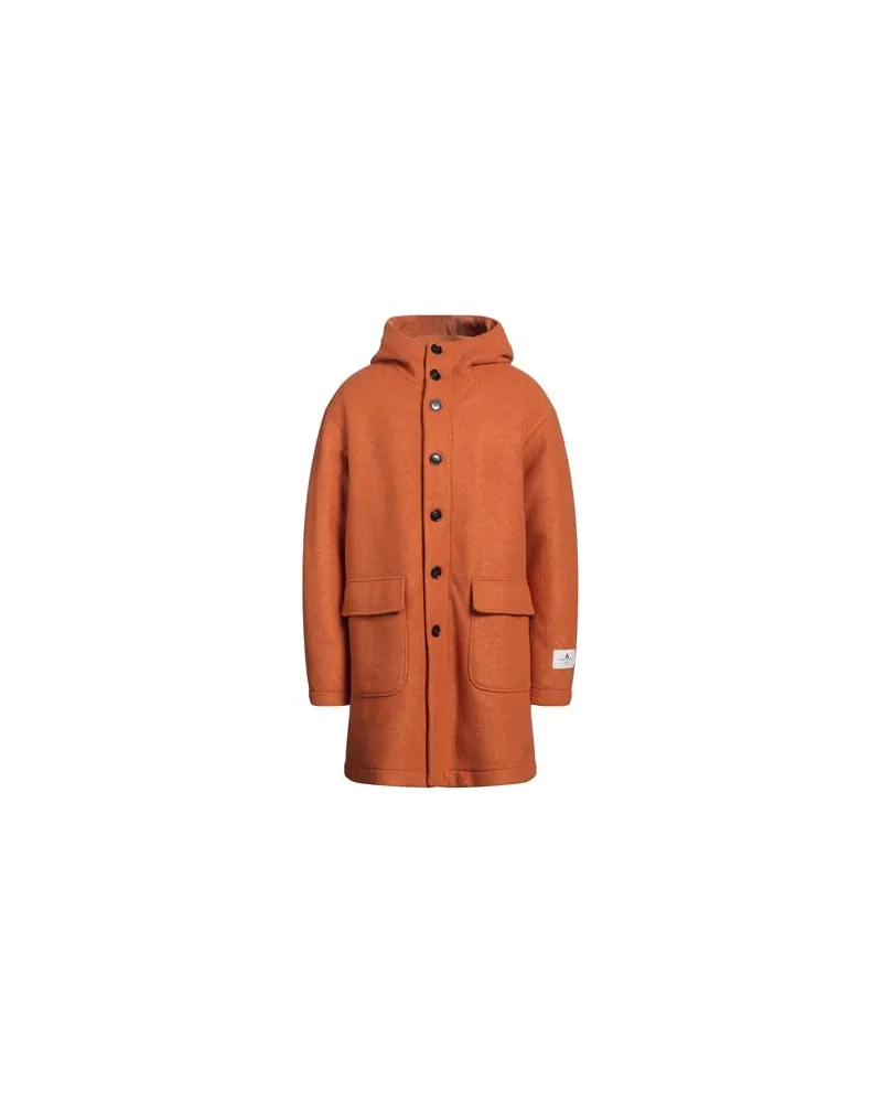 Peuterey WOOL - JACKEN & MÄNTEL - Mäntelauf YOOX.COM Orange