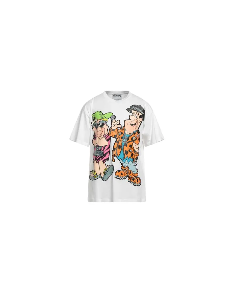 Moschino COUTURE + THE FLINTSTONES - TOPS - T-shirtsauf YOOX.COM Weiß