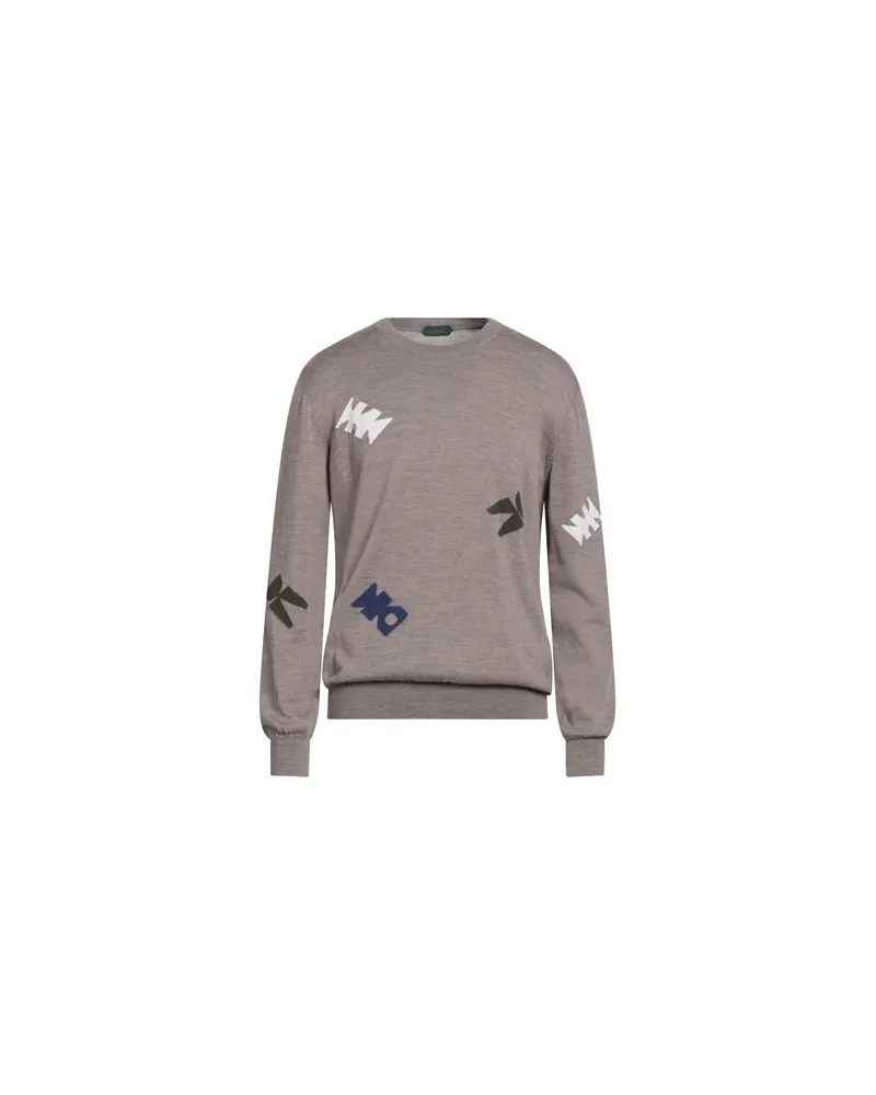 Zanone STRICKWAREN - Pulloverauf YOOX.COM Maulwurfsgrau